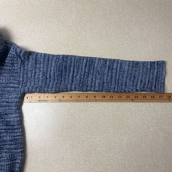 Eight Eight Eight Woman's Sz Large Cowl Neck Tunic Length Sweater - Picture 12 of 14